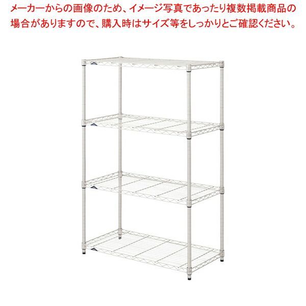 PLワイヤーシェルフ SSM6045 4段 25P120-S