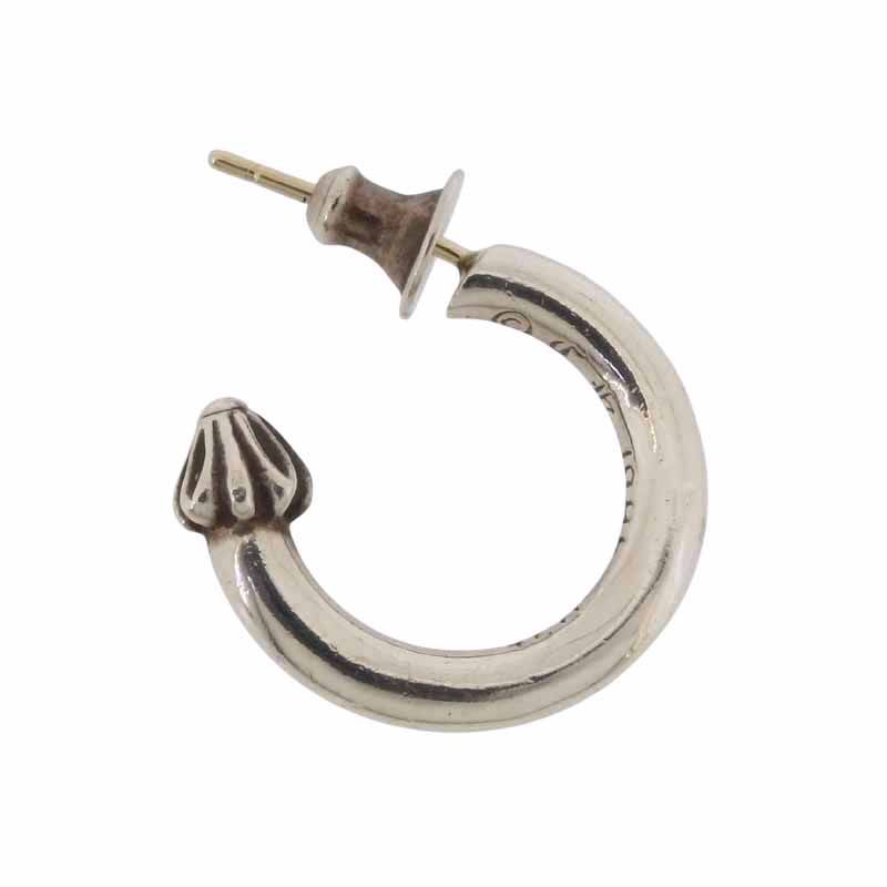 クロムハーツ プレーンフープシルバーピアス クロムハーツ プレーンフープシルバーピアス クロムハーツ HOOP PLAIN