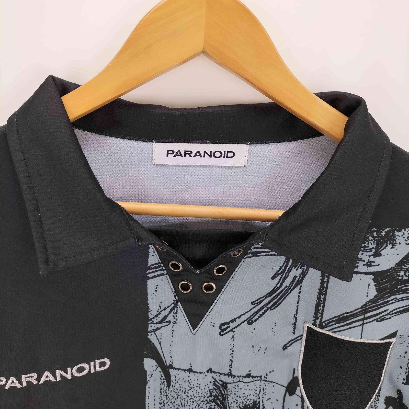 PARANOID L/Sゲームシャツ PARANOID/パラノイド/L/S Game Shirts(M BLACK)｜ ビーバー