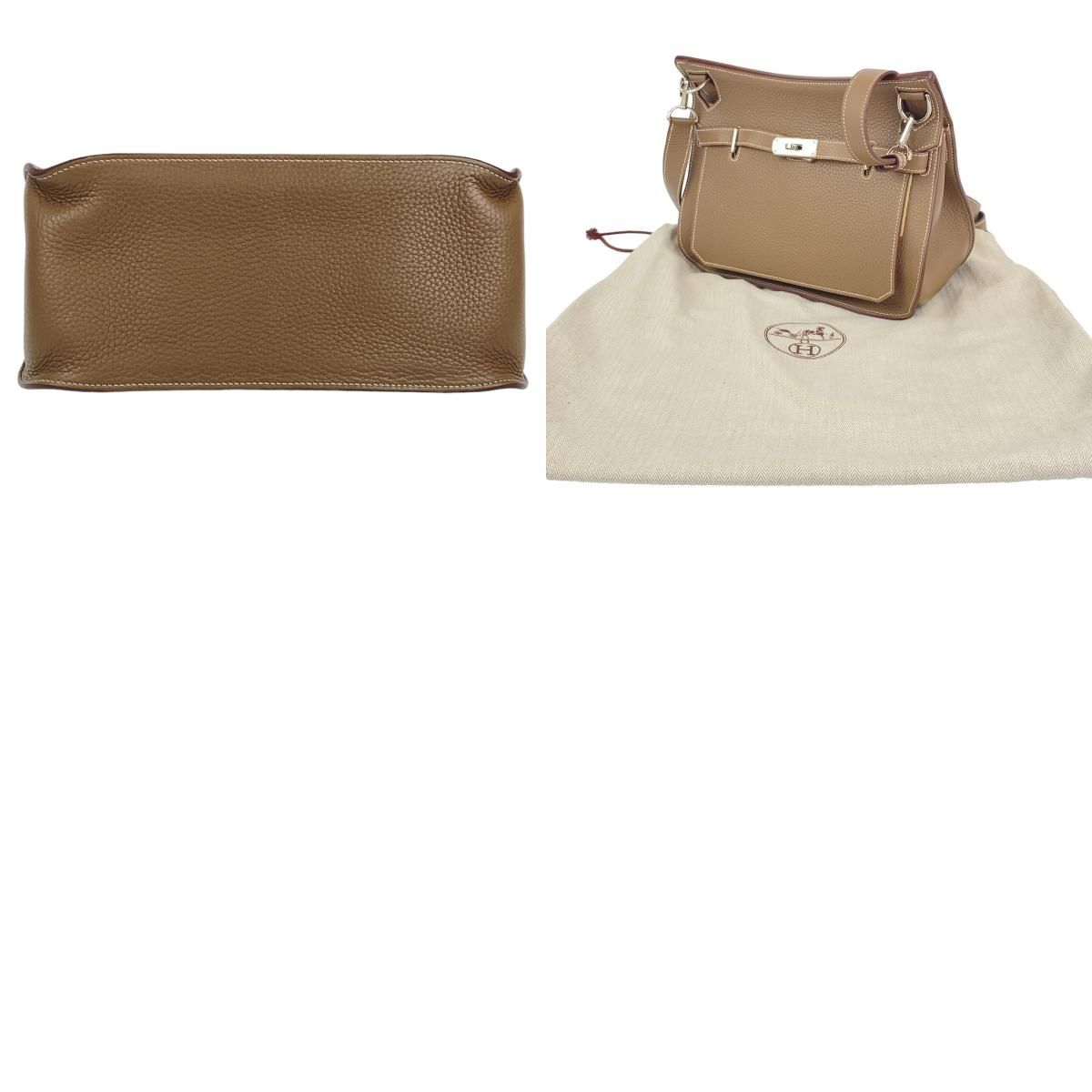 超美品 HERMES エルメス ジプシエール28 エトゥープ シルバー金具