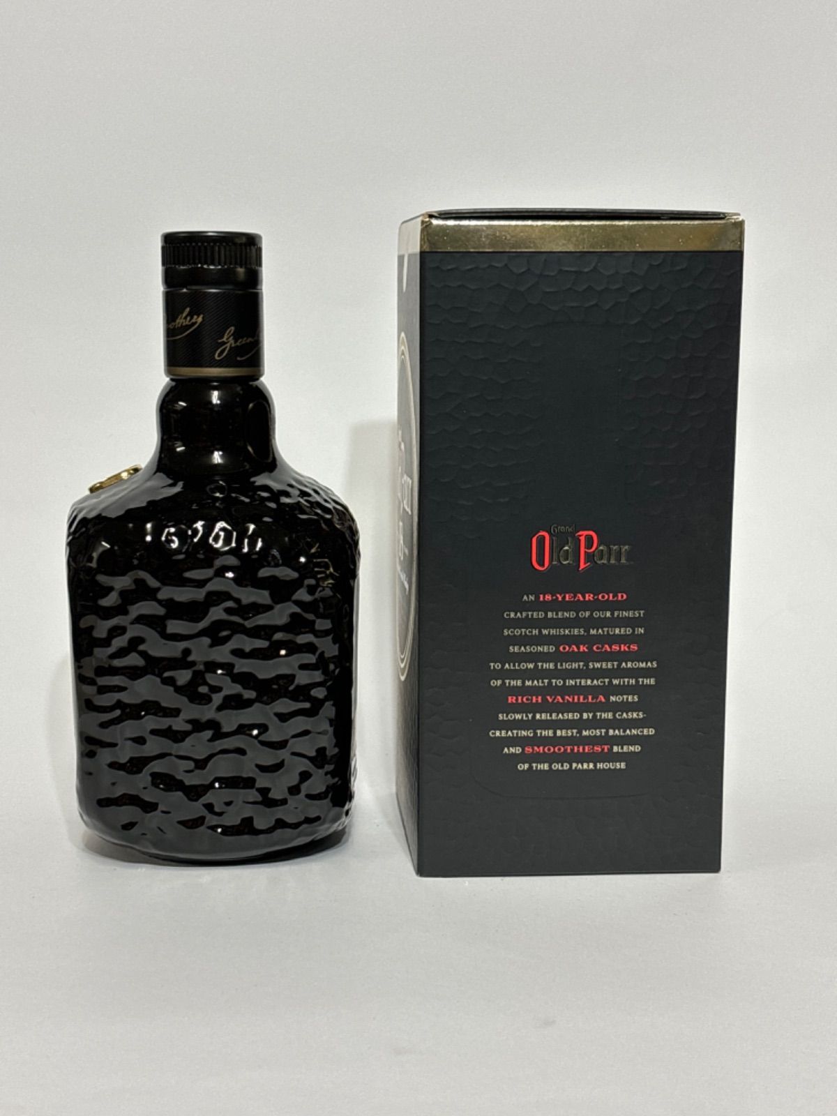 ウィスキー オールドパー 18年 (箱付き) 未開栓 Grand Old Parr