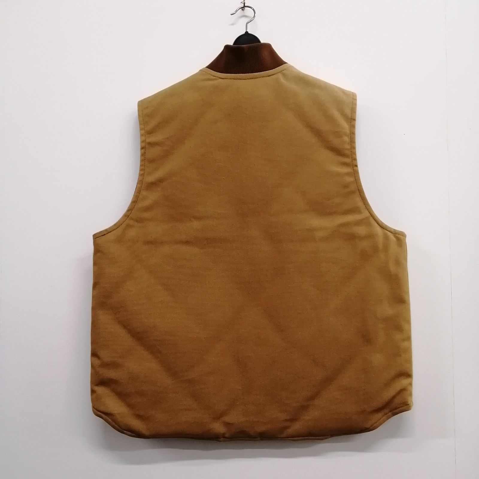 新作】【carhartt／カーハート・Duck Vest（ブラウン）】ワーク