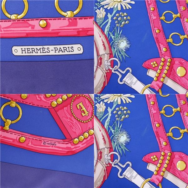 エルメス HERMES スカーフ カレ90 aux champs フィールドへ