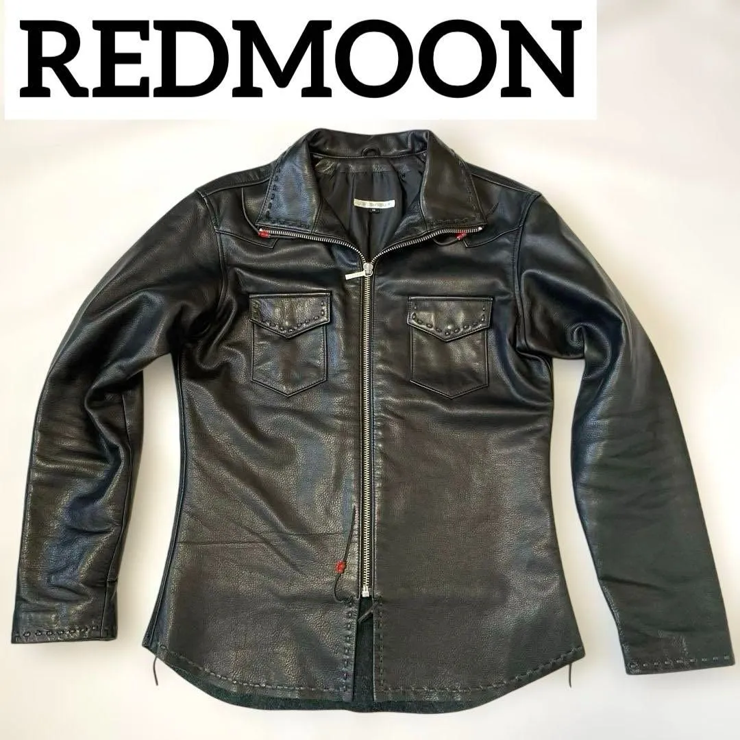 ナンバーワンレザー マッドドッグ 38 ブラック　レッドムーン ナンバーワンレザー マッドドッグ 38 ブラック レッドムーン 2025年