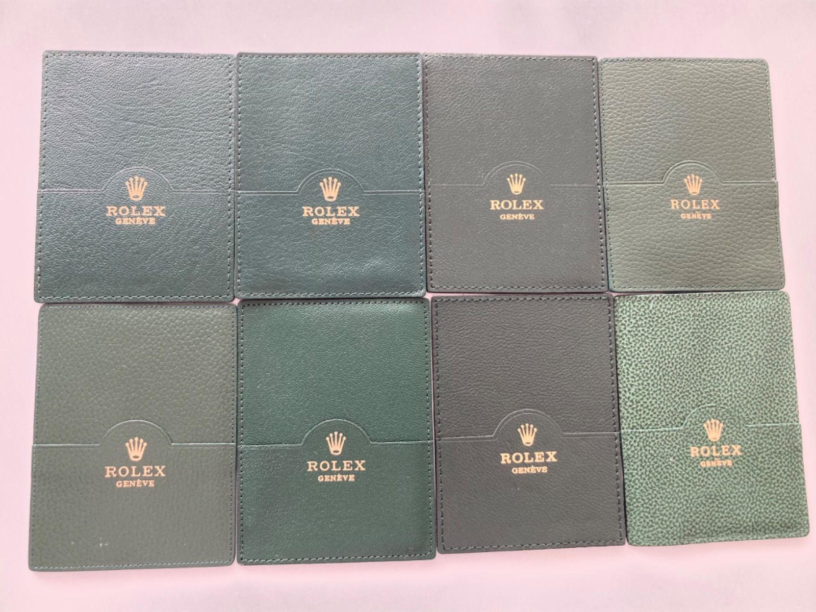 ROLEX Datejust グリーンレザーケース※ギャランティカード付き