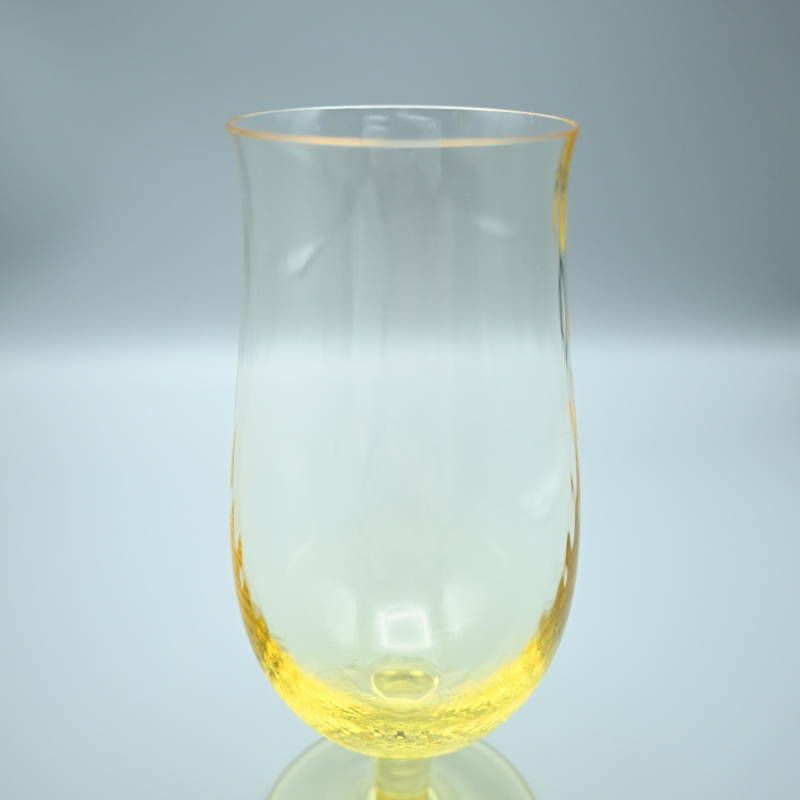 Meissen マイセン 波の戯れ ビアグラス イエロー マイセングラス Moser モーゼル S 10 t 021