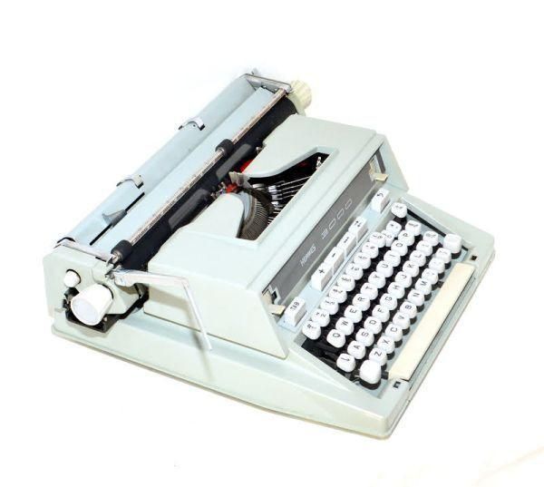 匿名配送☆HERMES エルメス 3000 スイス製 タイプライター ビンテージ