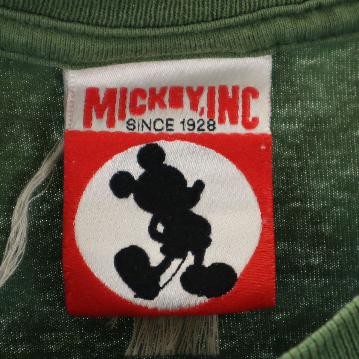 Mickey.inc ミッキーインク ティガー プリント 半袖 Tシャツ グリーン 
