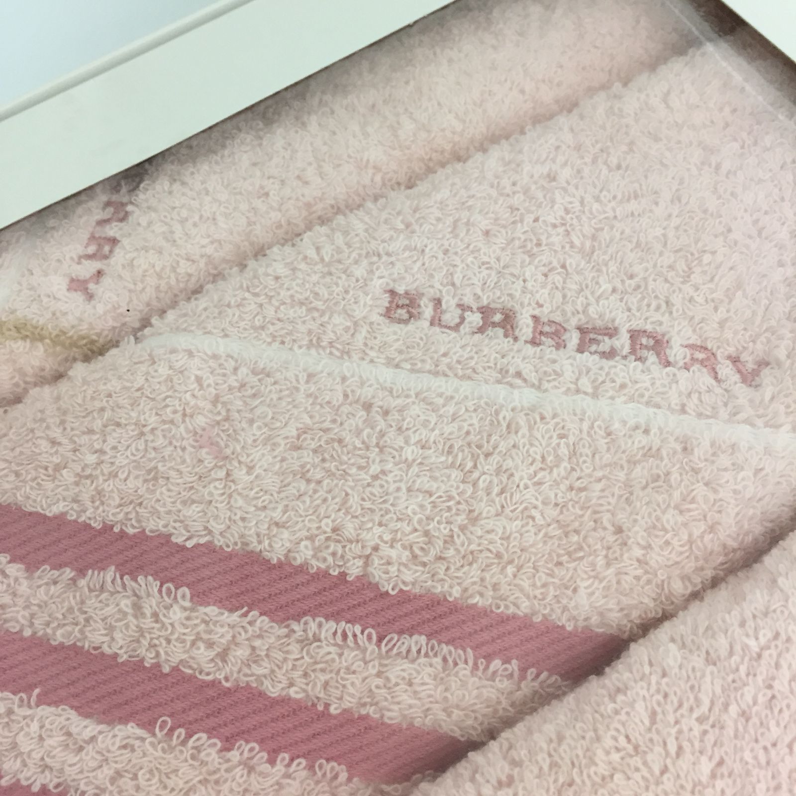 BURBERRY バーバリー タオルセット ウォッシュタオル フェイスタオル 
