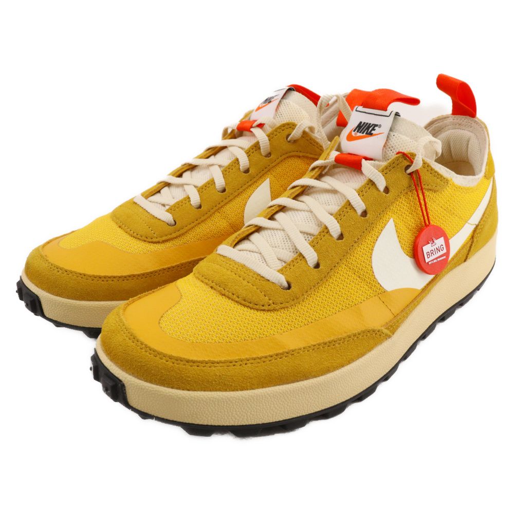 NIKE (ナイキ) ×Tom Sachs WMNS CRAFT GENERAL PURPOSE SHOE DA6672-700 トム サックス  クラフトジェネラルパーパスシュー ローカットスニーカー イエロー US14/31cm - メルカリ