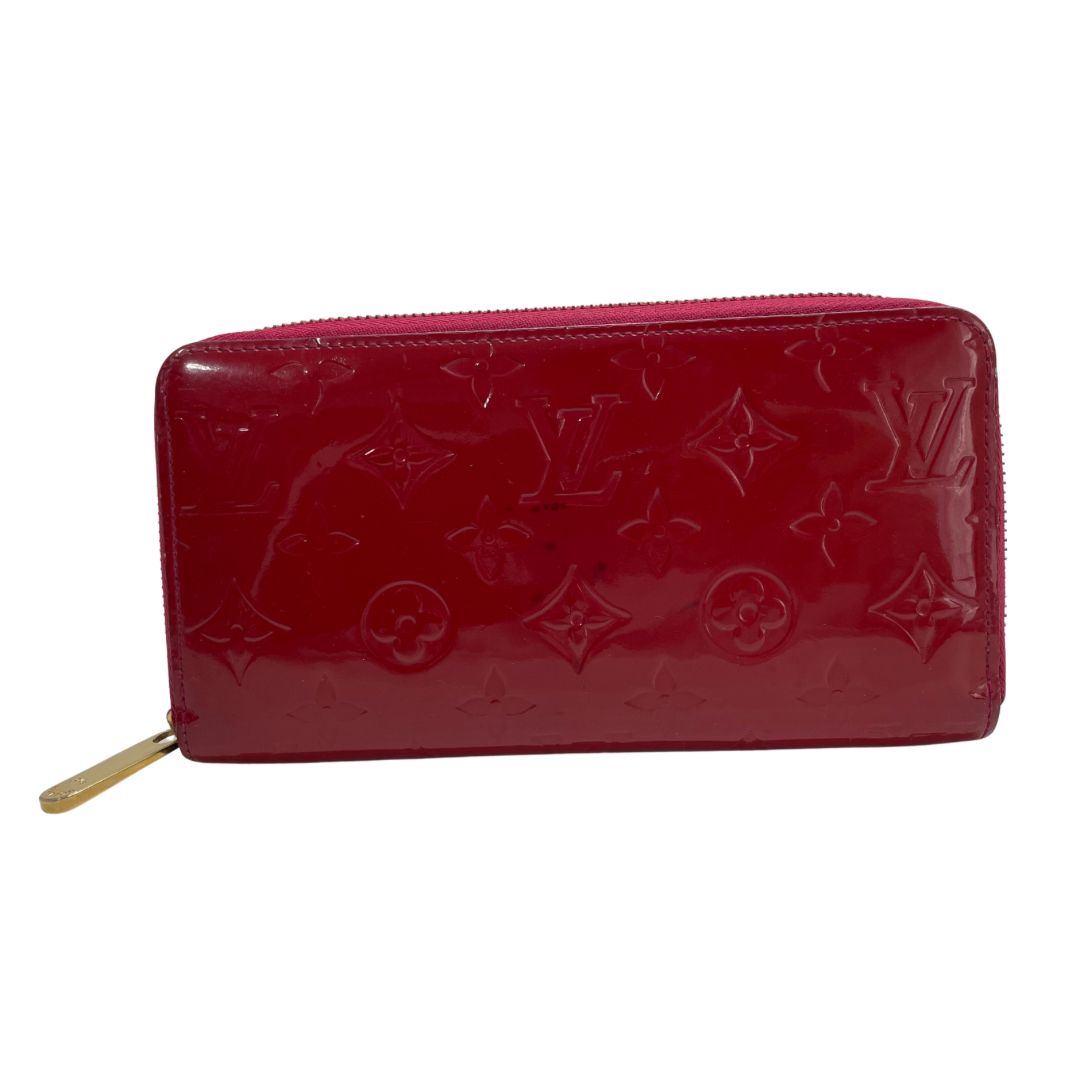 1663 ルイヴィトン 長財布 ヴェルニ ラウンドファスナー LOUIS VUITTON ルイ ヴィトン モノグラム ヴェルニ ジッピー