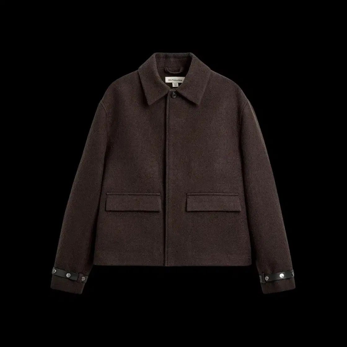 【雷市場（ポンジャン）商品韓国直送】 ZARA(ザラ) x ナヌシカ ウール ジャケット 茶色 s サイズ