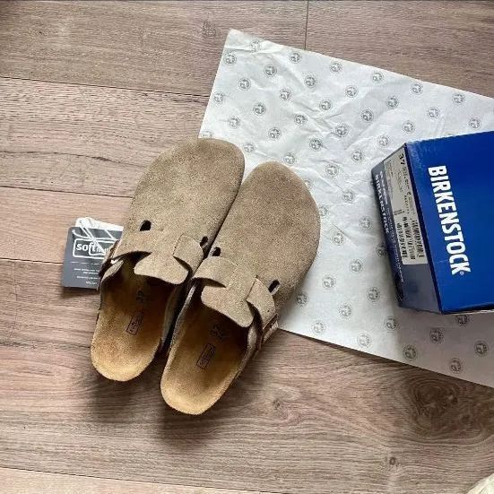 BIRKENSTOCK ビルケンシュトックボストンスエードサンダル