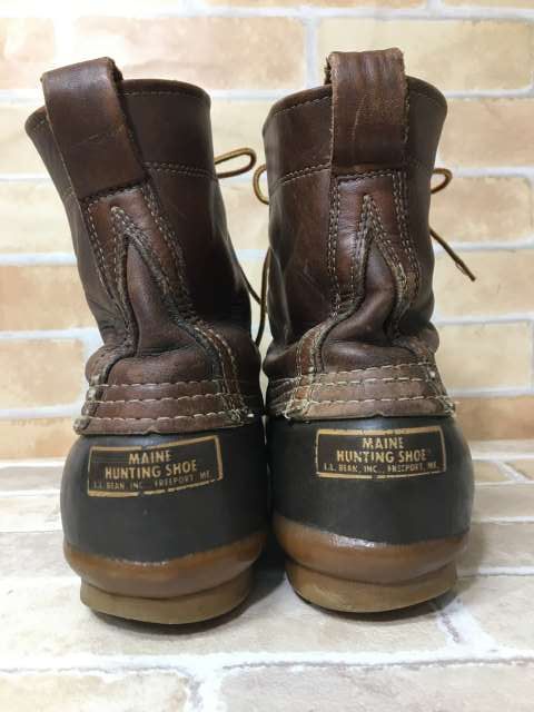 中古】 50年代 L.L.Bean ｴﾙｴﾙﾋﾞｰﾝ ﾋﾞｰﾝﾌﾞｰﾂ ﾚｲﾝﾌﾞｰﾂ ﾊﾝﾃｨﾝｸﾞｼｭｰｽﾞ 6ﾎｰﾙ