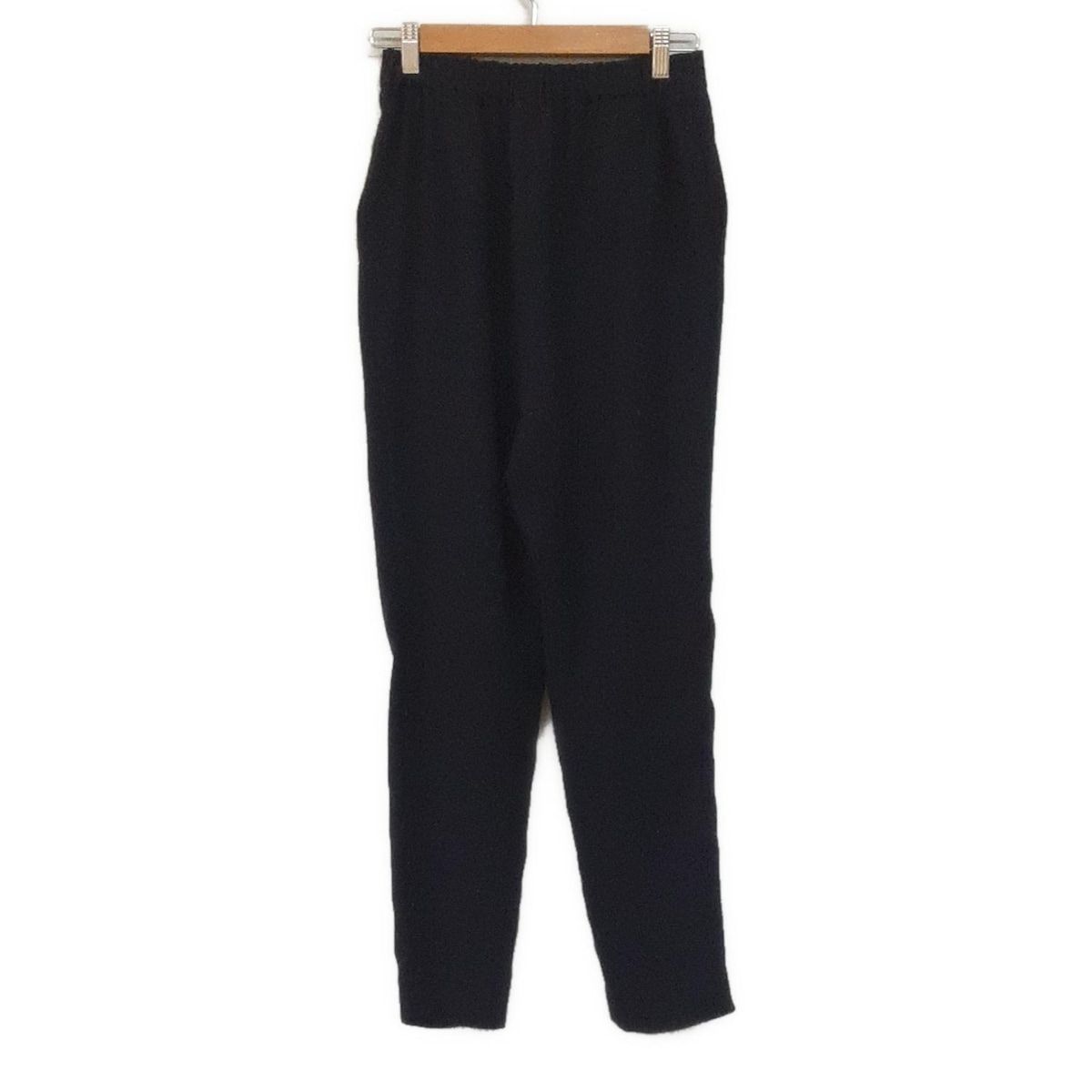 ENFOLD エンフォルド パンツ サイズ38 M レディース - ダークネイビー フルレングス ウエストゴム