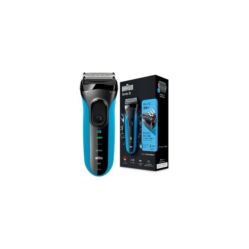 ブラウン 電気シェーバー シリーズ3 電動 髭剃り メンズ 3010s 3枚刃 水洗い|お風呂剃り可