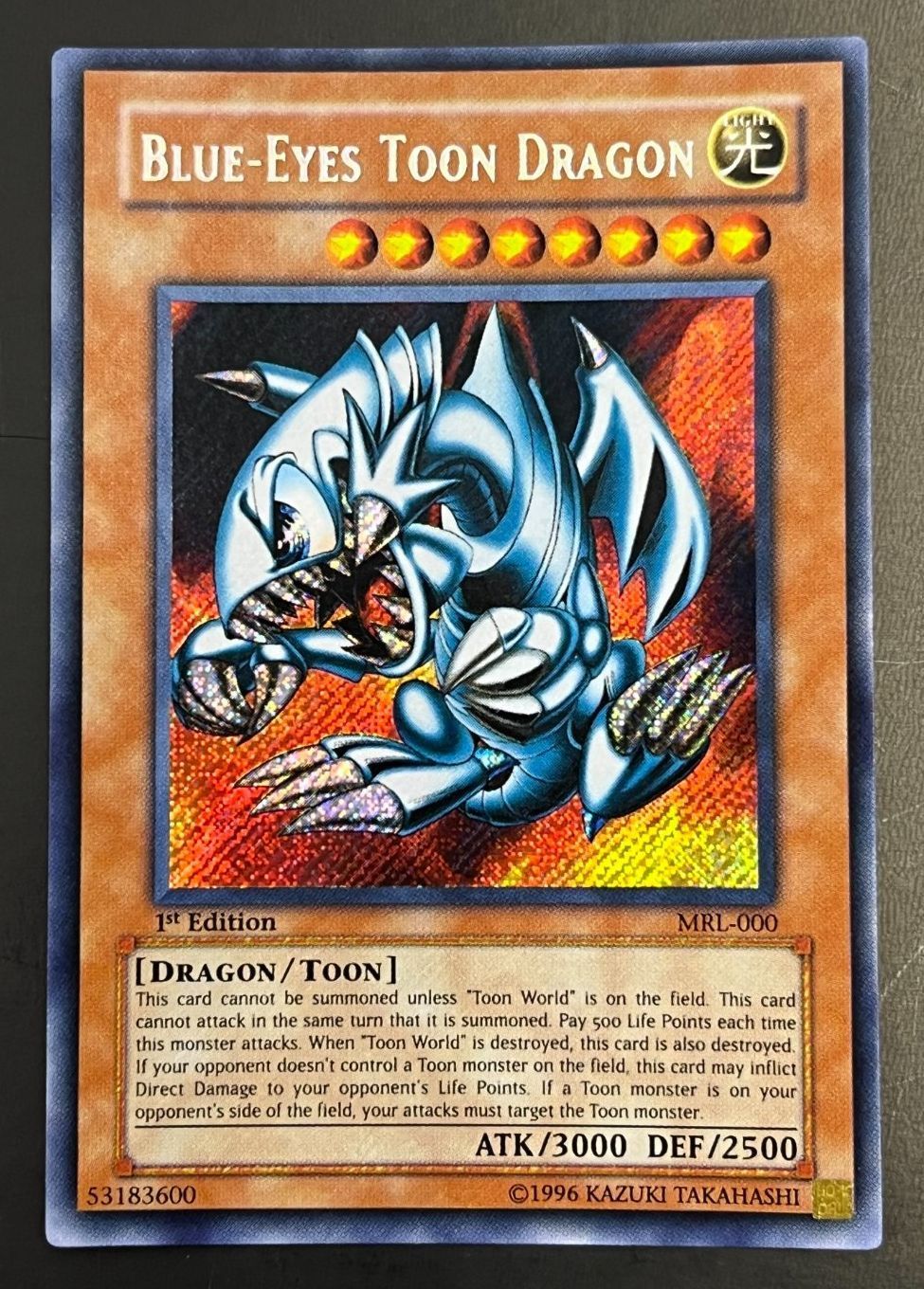 【ワンオーナー新品】ブルーアイズ・トゥーン・ドラゴン 旧アジア シークレットレア 2026年最新】ブルーアイズトゥーンドラゴン アジアの人気アイテム
