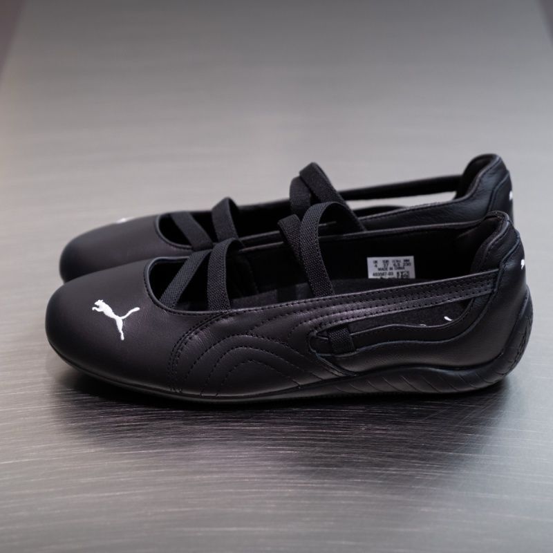 PUMA プーマ スピードキャット バレエシュ Speedcat Ballet バレエシューズ 薄底 レディース ブラック 新配色 き