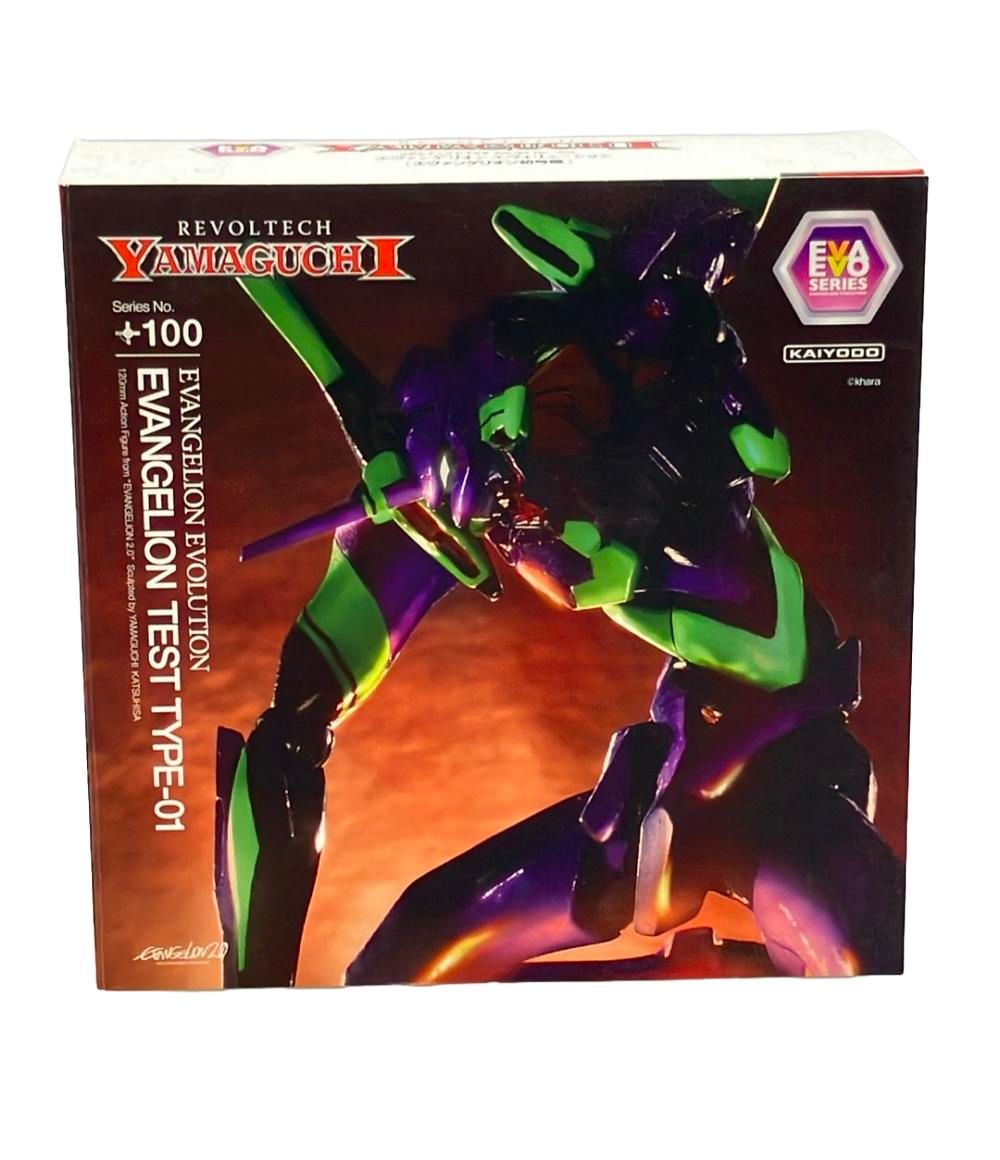 美品 リボルテックヤマグチ フィギュア エヴァンゲリオン エヴォリューション エヴァンゲリオン初号機 海洋堂