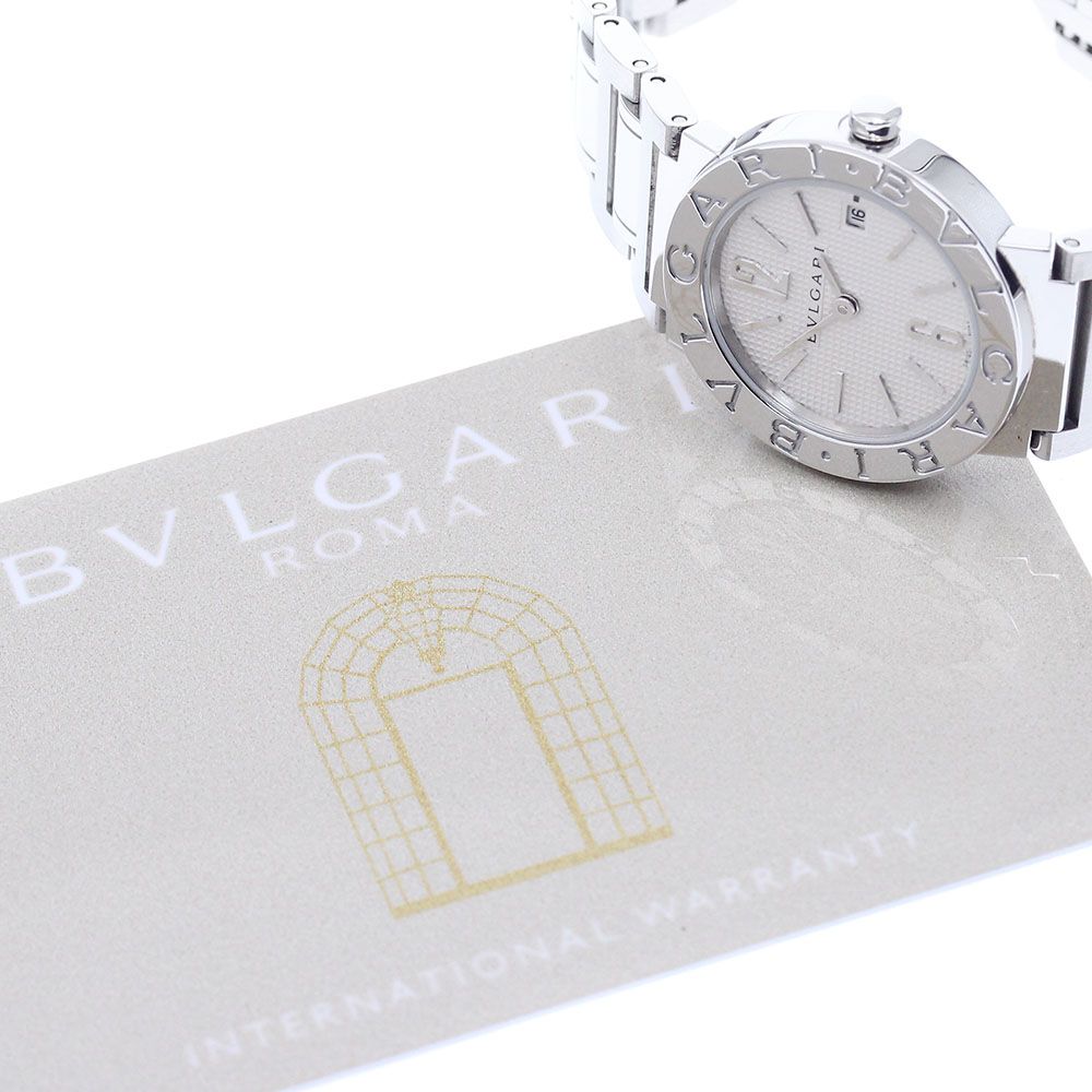 ブルガリ BVLGARI BBL26S ブルガリブルガリ デイト クォーツ レディース 保証書付き_910201