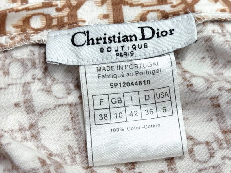 極美品 クリスチャンディオール ガリアーノ期 トロッター 半袖 Tシャツ L 極美品 Christian Dior クリスチャンディオール 半袖VネックT
