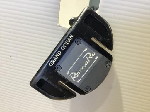 RomaRo RomaRo GRAND OCEAN ブラック 34インチ パター PT スチール フレックスその他 メンズ 男性用 右利き 右用 Cランク ゴルフクラブ