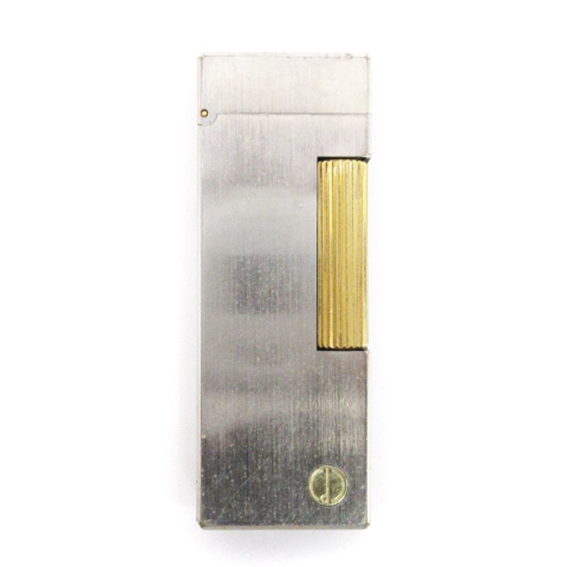 ダンヒル dunhill ローラータイプ ガス ライター シルバーカラー ダンヒル dunhill ローラータイプ ガス ライター シルバーカラー