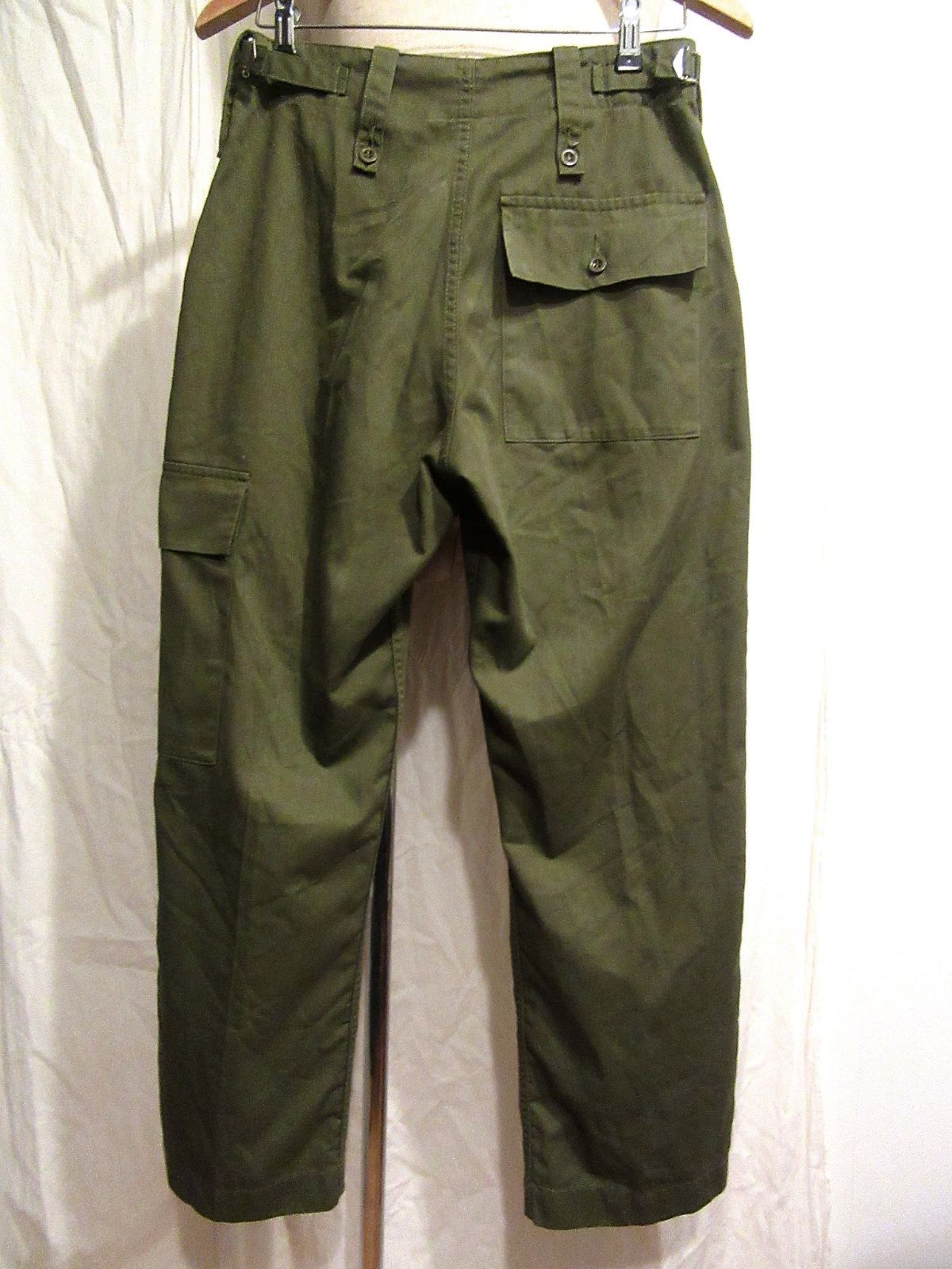 【超美品】イギリス軍 ベイカーパンツ UK 英国 ファティーグパンツ ビンテージ BRITISH ARMY FATIGUE PANTS イギリス軍 ベイカーパンツ(75/84