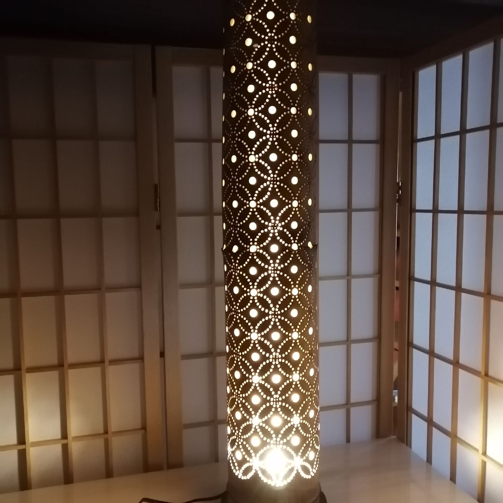 癒し灯火　竹行灯　No23233 癒し灯火 竹行灯 No23233 - メルカリ