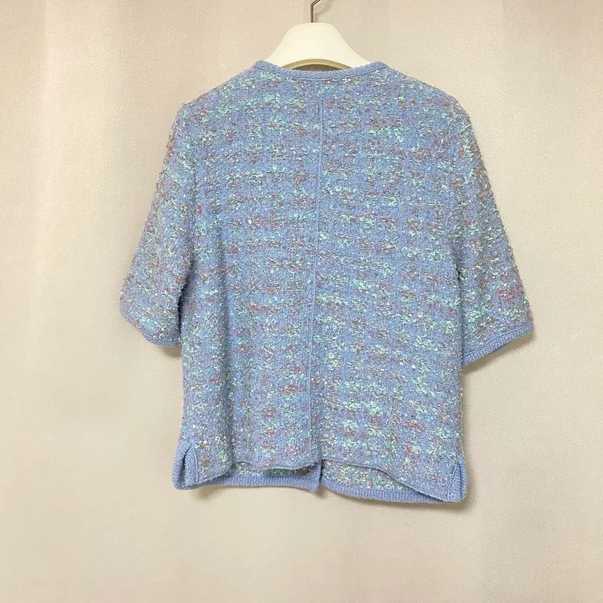スパンコール カーディガン