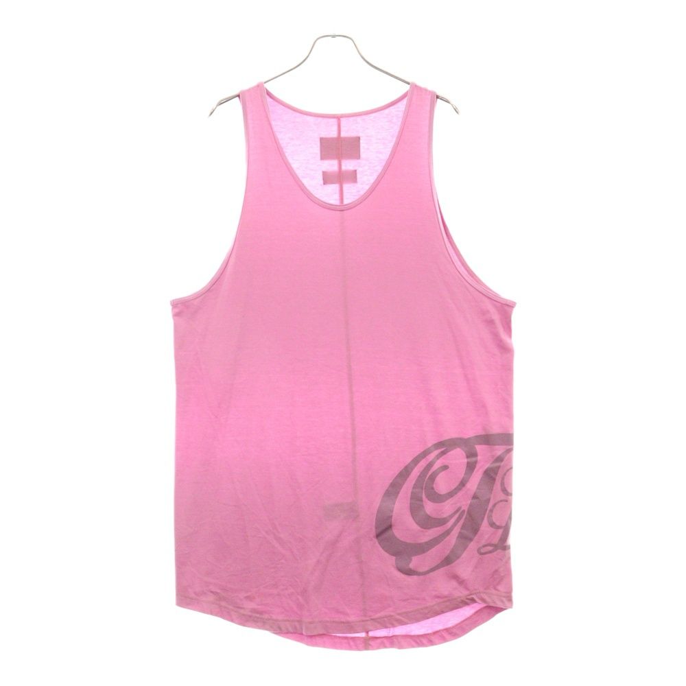 cvtvlist (カタリスト) 22AW ×MYne MIHARA YASUHIRO Inner Tank Top マインバイミハラヤスヒロ 裾プリント インナー タンクトップ カットソー ピンク GCLTT103