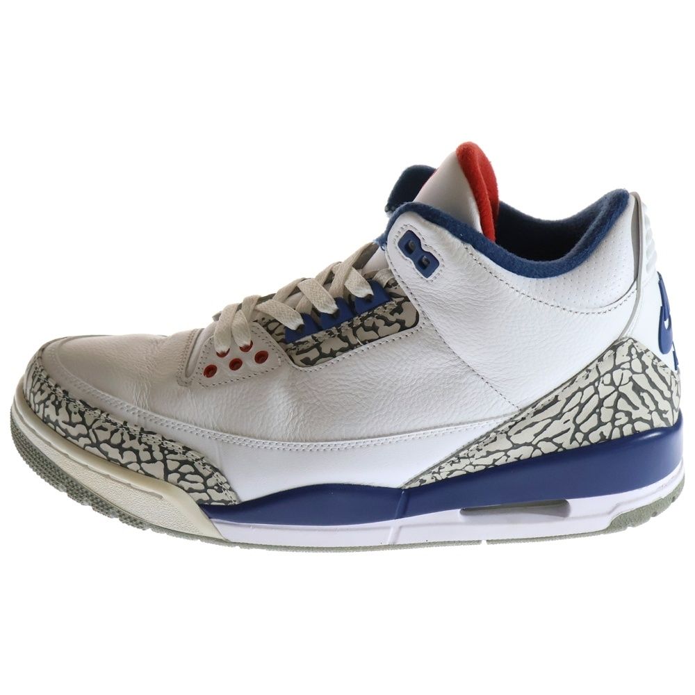 新品 NIKE ナイキ エアジョーダン3 レトロ 26.5 NIKE (ナイキ) AIR JORDAN 3 RETRO TRUE BLUE エアジョーダン3