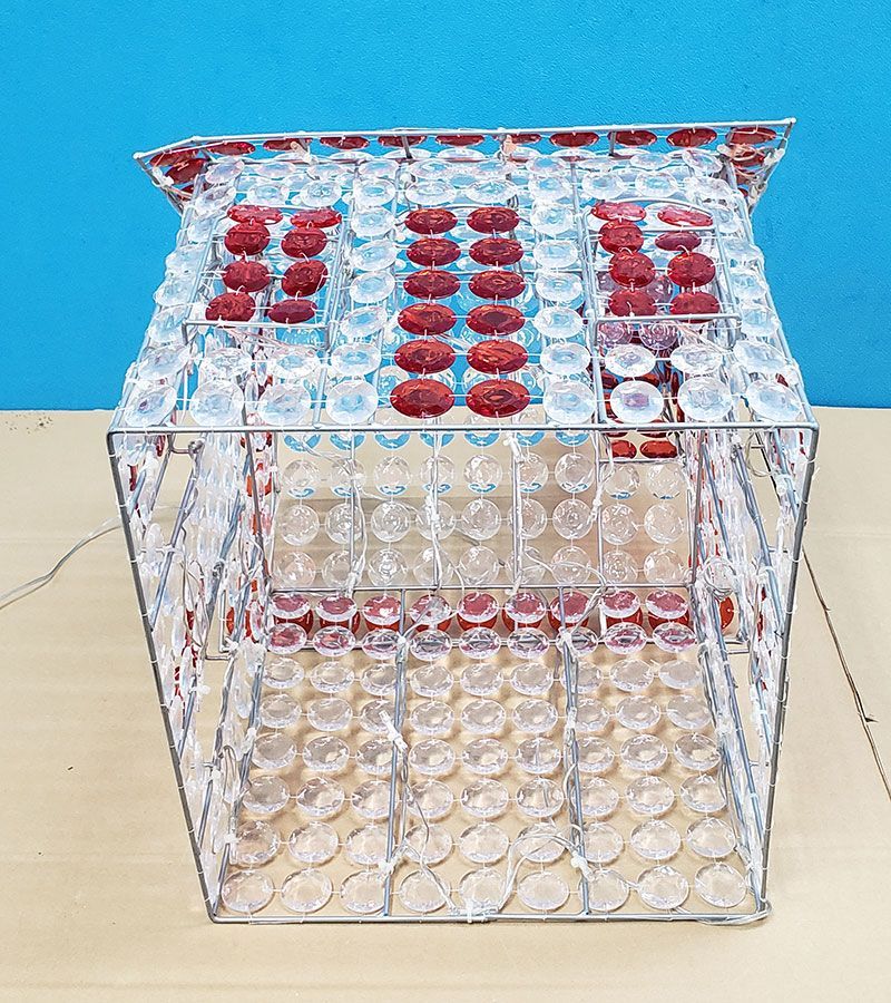 モチーフライト　LEDクリスタルビーズ・ハウス　JOA-195 モチーフライト LEDクリスタルビーズ・ハウス JOA-195 ZX-195