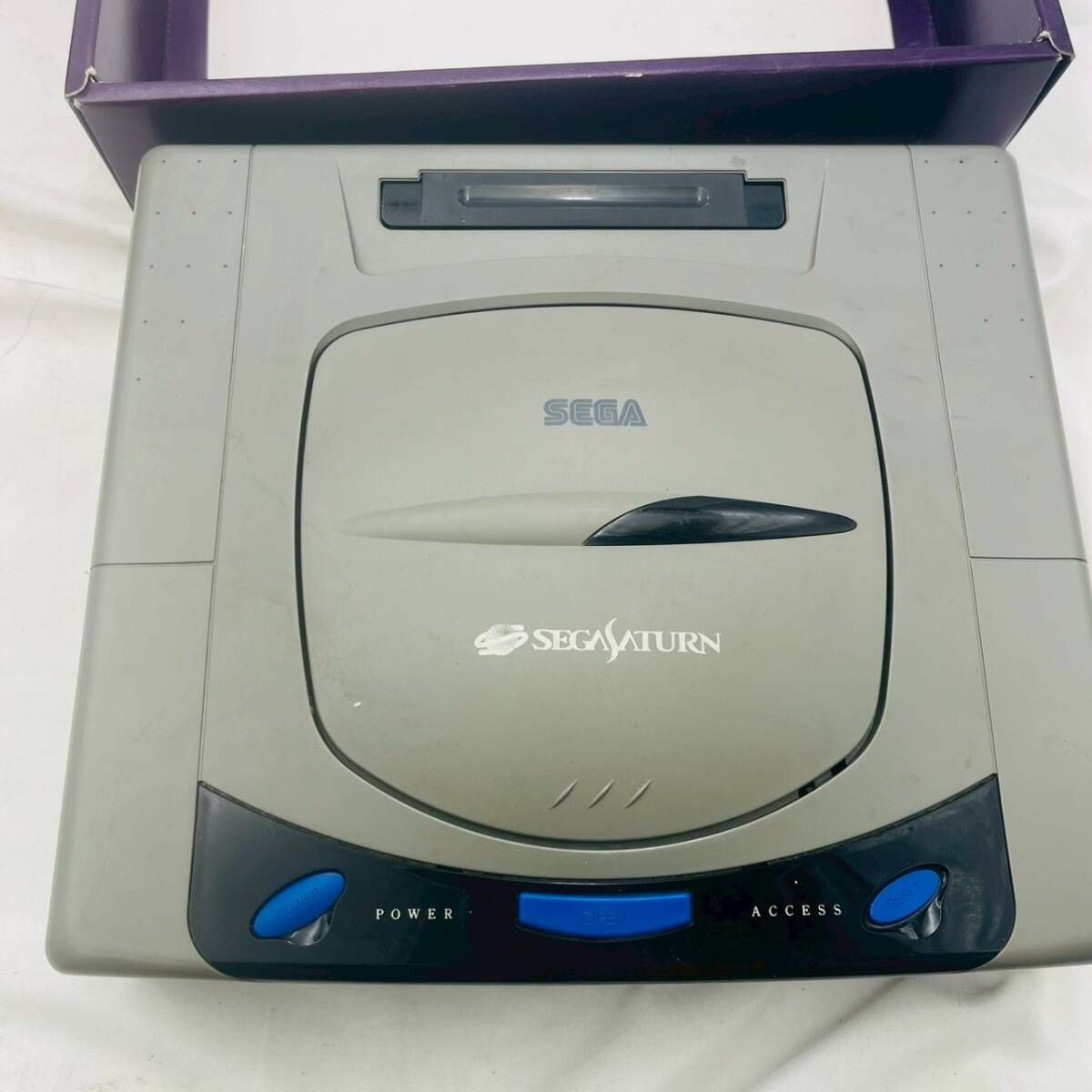 【懐かしゲーム機】セガサターン本体HST-3200 kaihou_yga-gar-240910406001