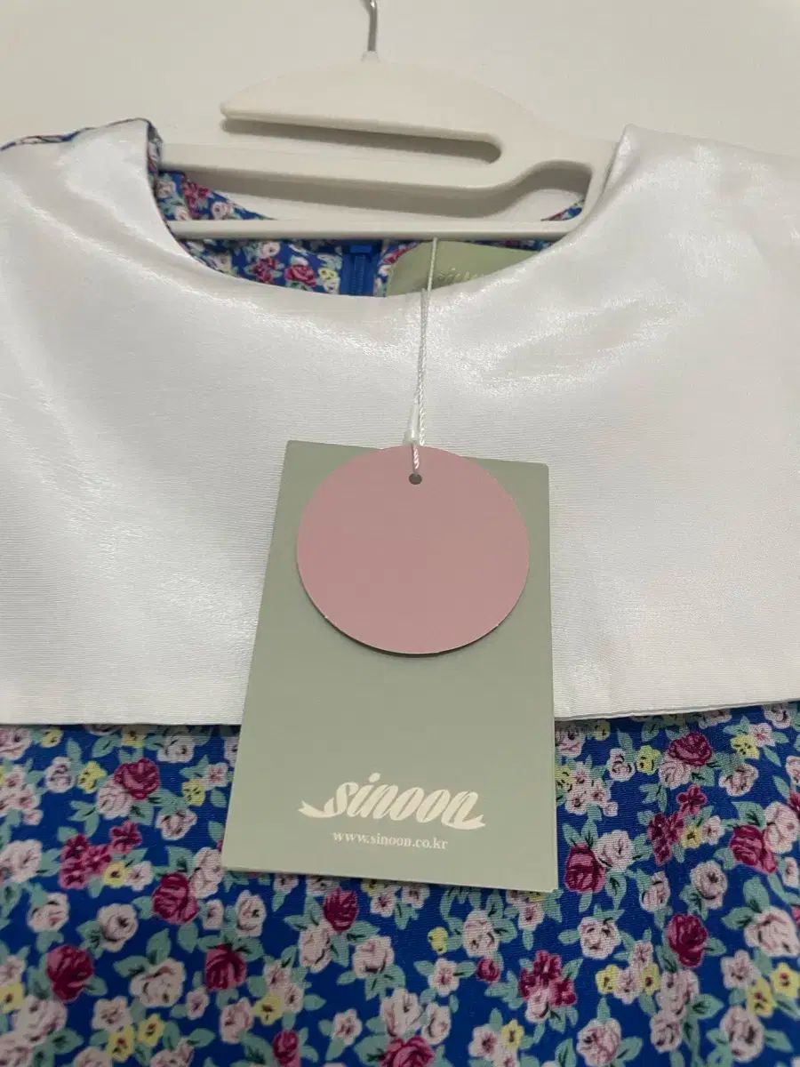 再現性のある SINOON シヌーン Delphinium Dress フラワー セーラー ワンピース