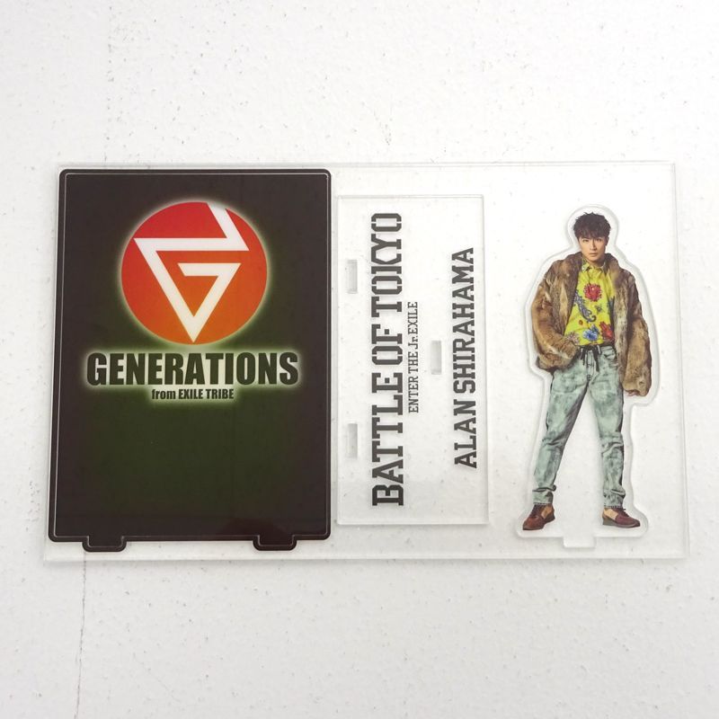 三重店】GENERATIONS 白濱亜嵐 BATTLE OF TOKYO アクリルスタンド 2点 