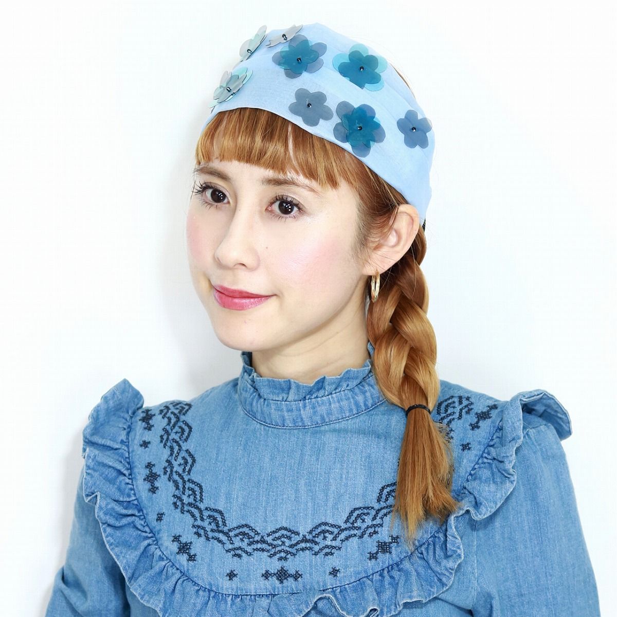 Barairo no Boushi (バライロノボウシ) ヘアバンド 春夏 花 飾り付き