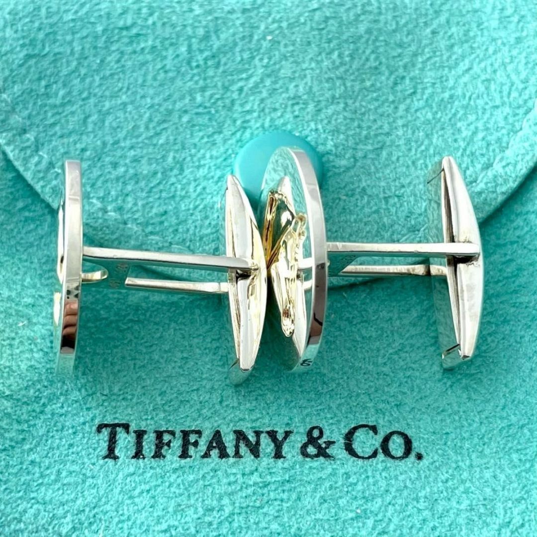 ティファニー 美品 乗馬 ホース カフス 750 925 コンビ S28fe - メルカリ