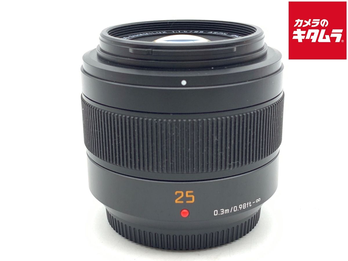 並品 パナソニック LEICA DG SUMMILUX 25mm F1.4 II ASPH. H-XA025