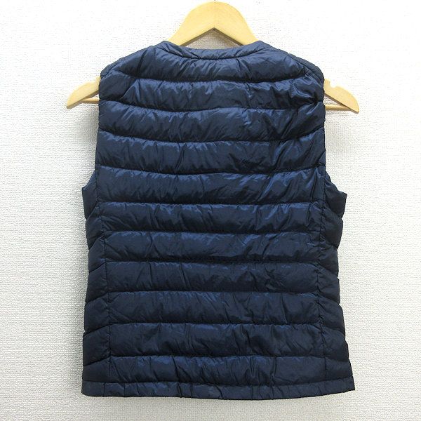 U□ユニクロ/UNIQLO ウルトラライトダウンベスト/311-156560【M】紺