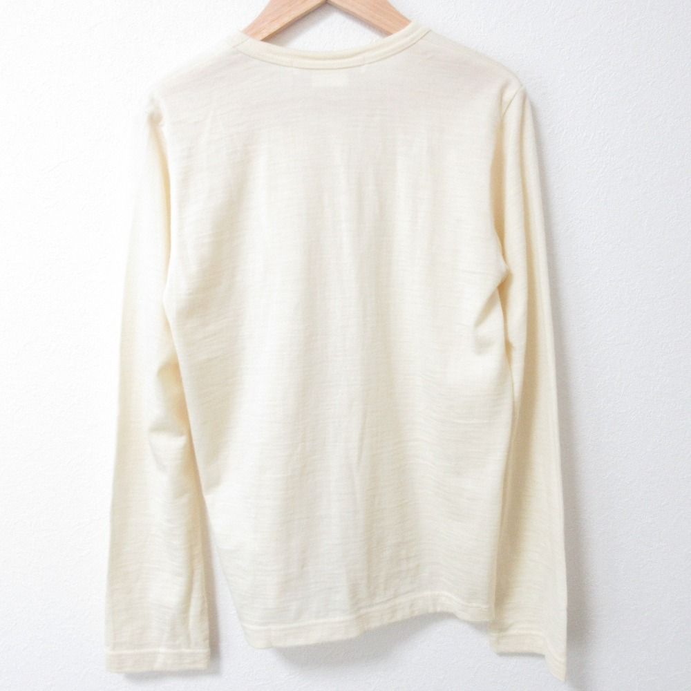 COMME des GARCONS - 良品 COMME des GARCONS コムコム コムデギャルソン フラワーモチーフ 長袖 ニット カットソー プルオーバー RN-T017 S アイボリー レディース 古着 中古 USED COMME des GARCONS - 良品 COMME des GARCONS コムコム