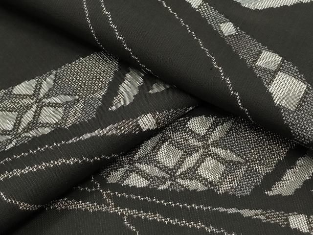 平和屋着物○本場大島紬 9マルキ 吉祥文 さが美扱い 正絹 逸品  