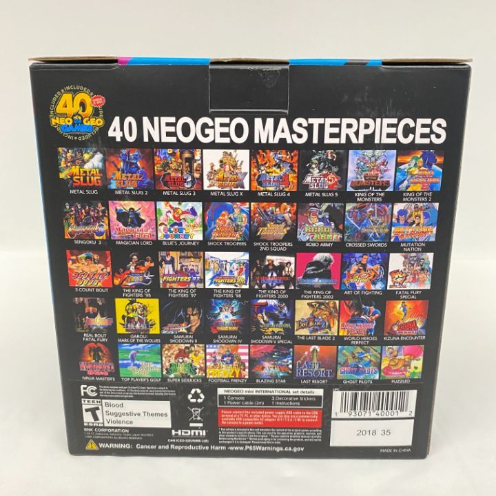 東店24-1408-2506 店舗併売 ネオジオミニ インターナショナル コントロールパッド 2個 ブラック ホワイト 動作 済み