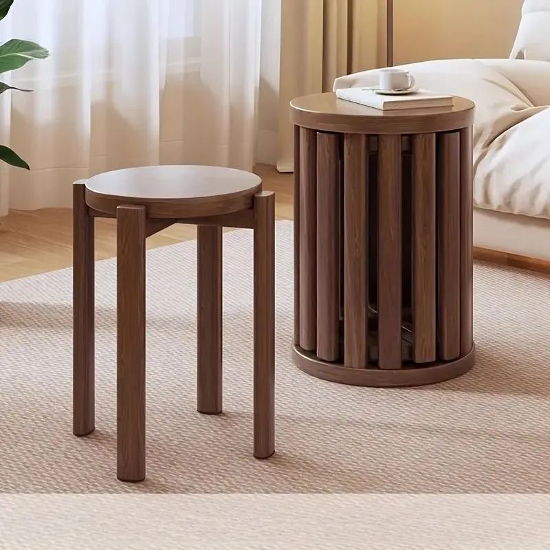 Amazon.co.jp: THLD フラワースタンド 花台 オシャレ 丸 無垢材