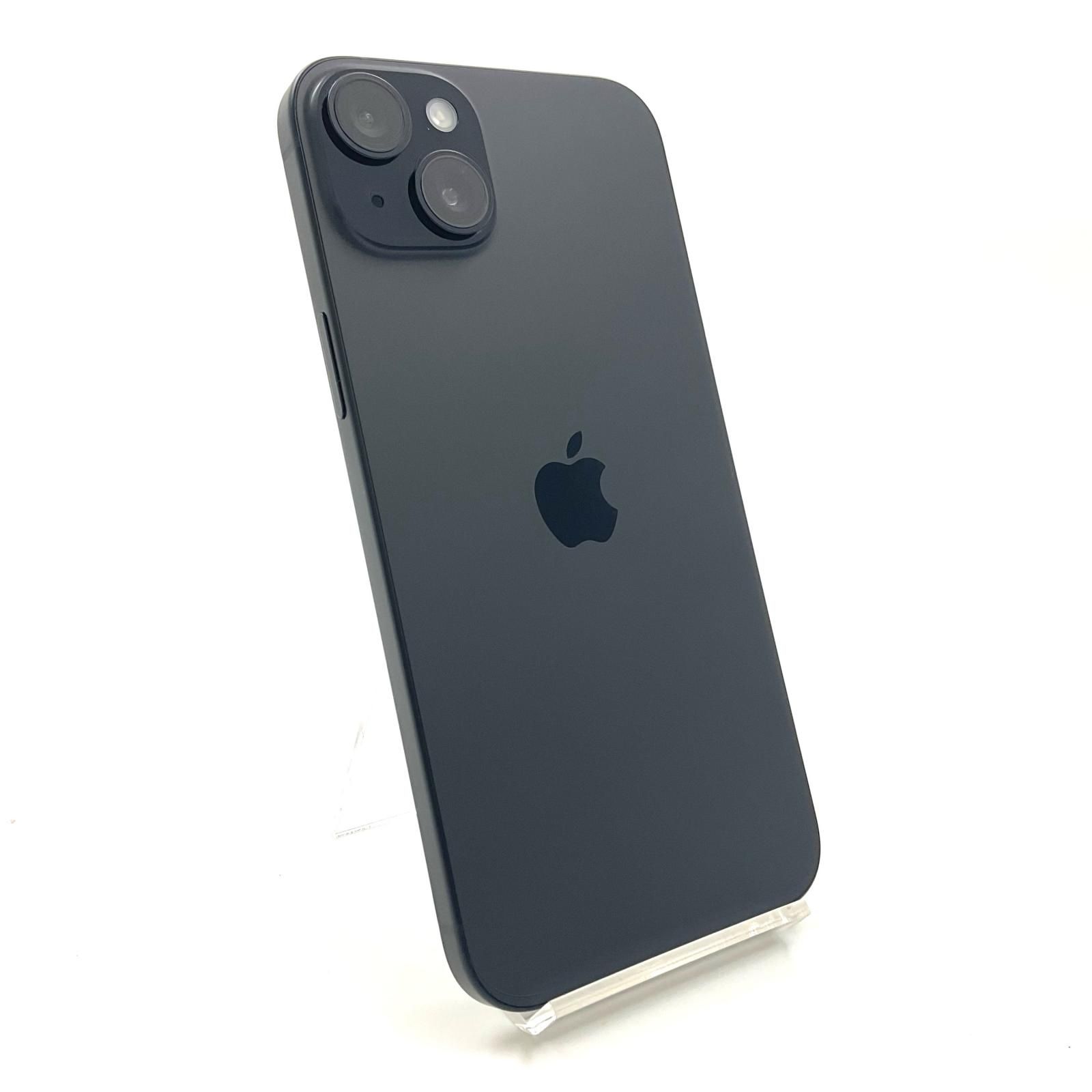〔中古〕Apple(アップル) iPhone15 Plus 256GB ブラック MU0F3J／A SIMフリー〔276-ud〕