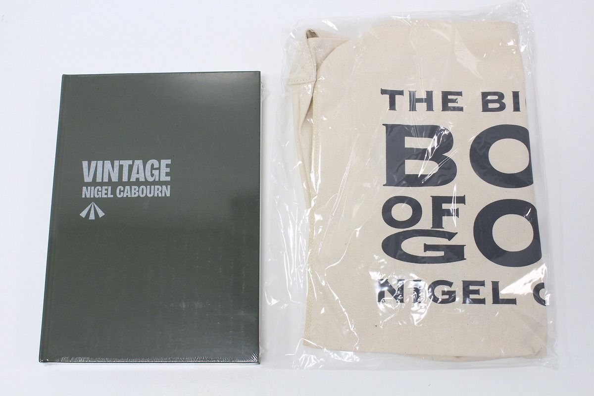 NIGEL CABOURN ナイジェルケーボン バイオグラフィー ブック メッセンジャー ニュースペーパーバッグ キナリ ♥保管品 10-M019|1|100