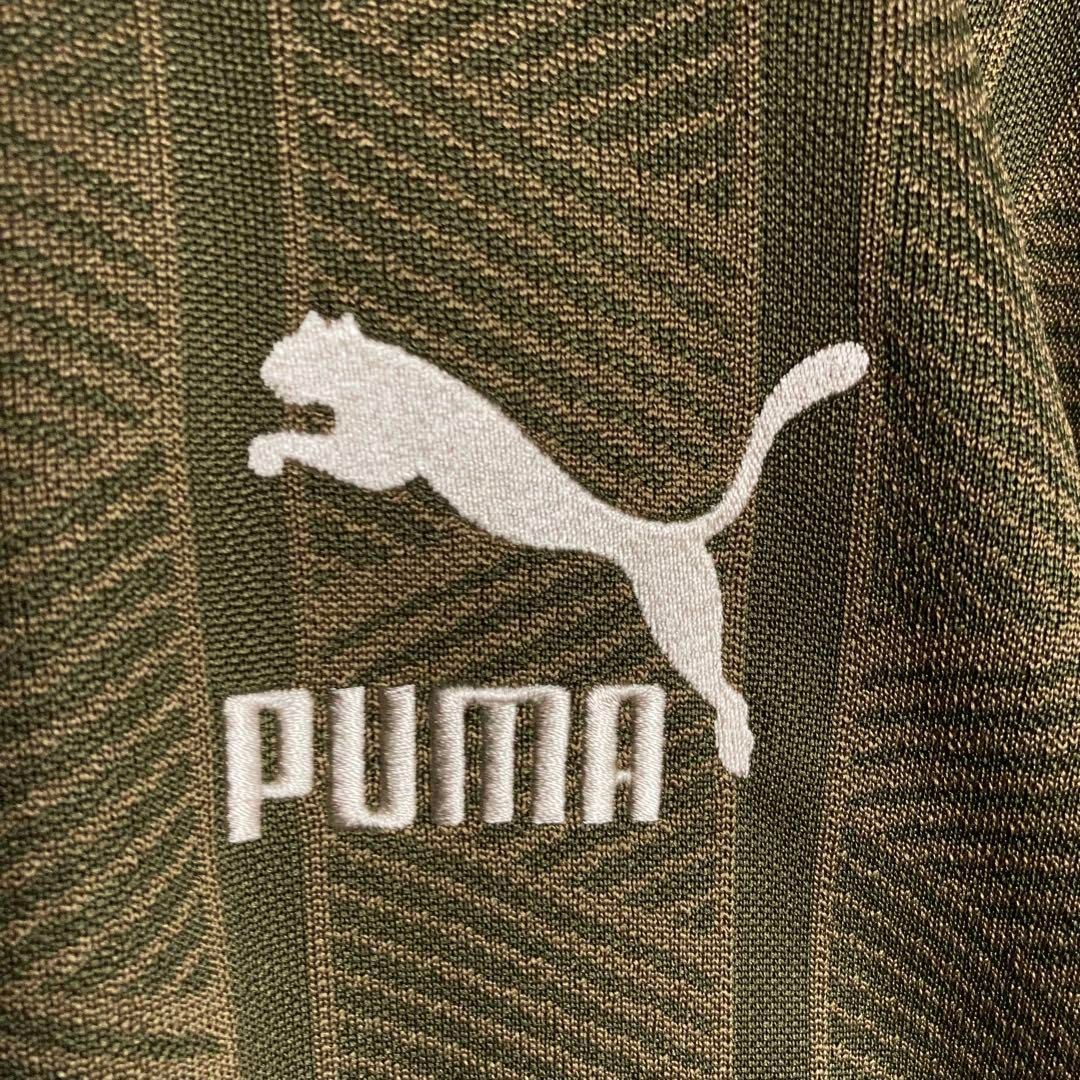 【美品　レア　セットアップ】PUMA　総柄　ジャージ　トラックジャケット　LL相 美品 レア セットアップ】PUMA 総柄 ジャージ トラックジャケット LL相