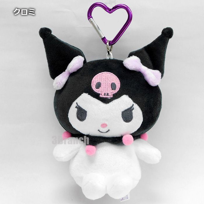 キティ♡クロミ サンリオ学園きらめき カオハナクロミマスコット