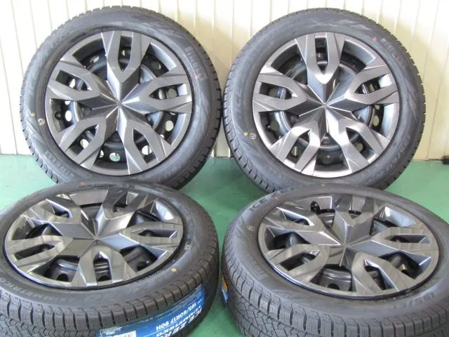 プリウス純正　カスタムミラーエディション◆極美◆　新品タイヤ プリウス純正 カスタムミラーエディション◇極美◇ 215/45R17