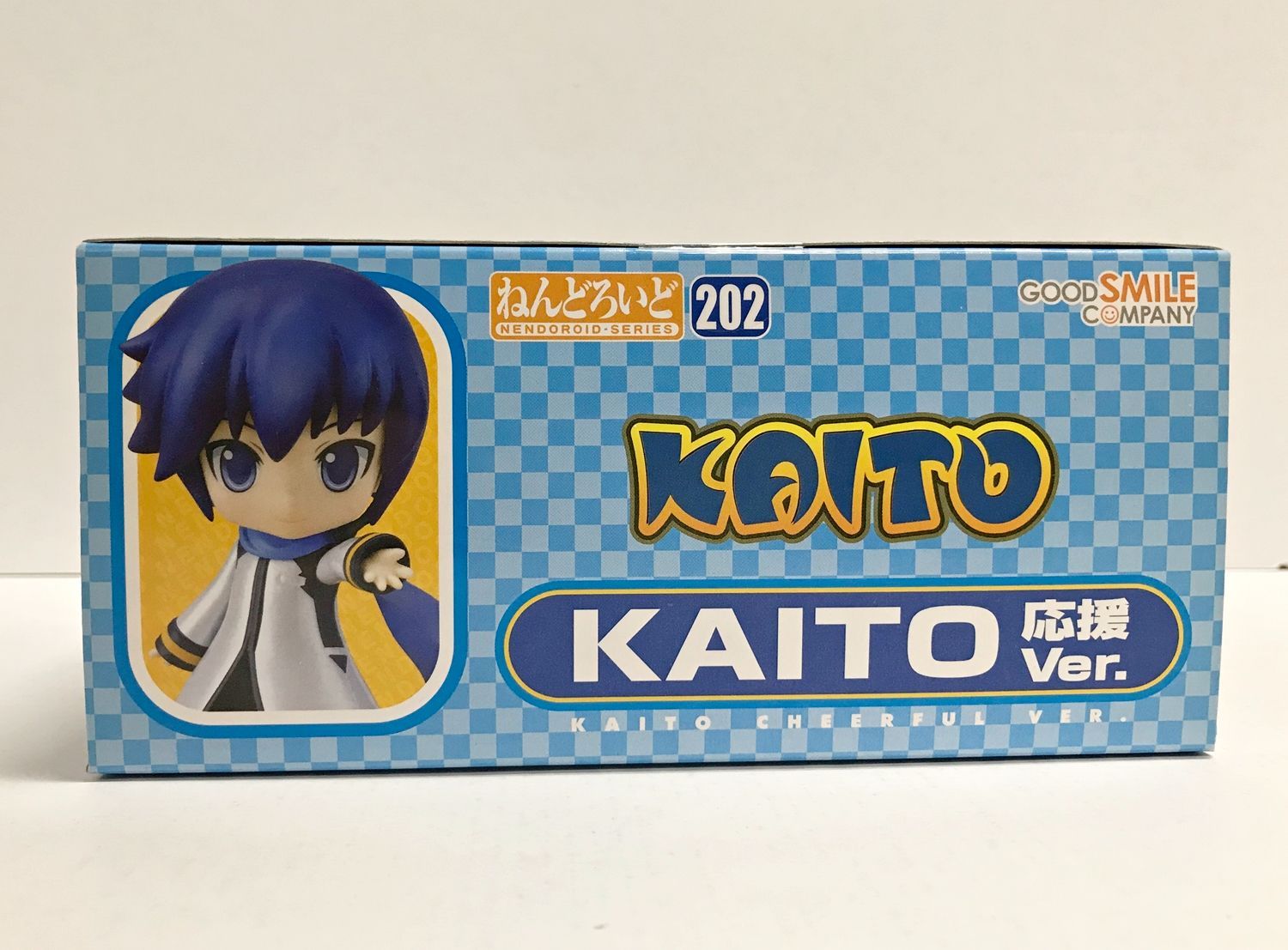 27.【未開封】ねんどろいど KAITO 応援Ver. 202【難有/現状品】